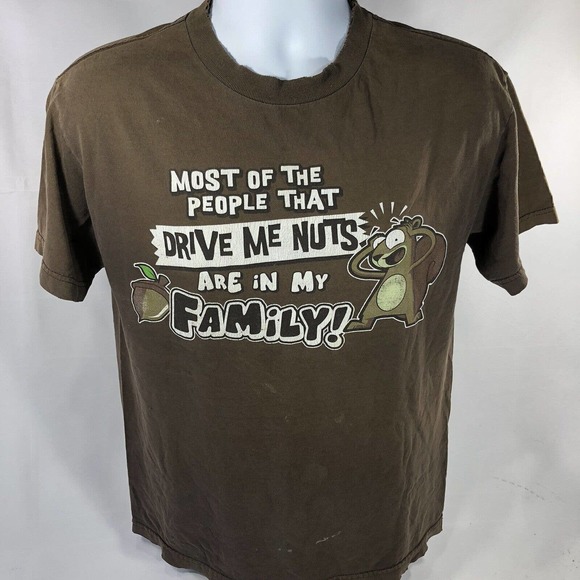 Alstyle Other - Most of The People That Drive Me Nuts Are In My Family T-Shirt Size Medium 2000s